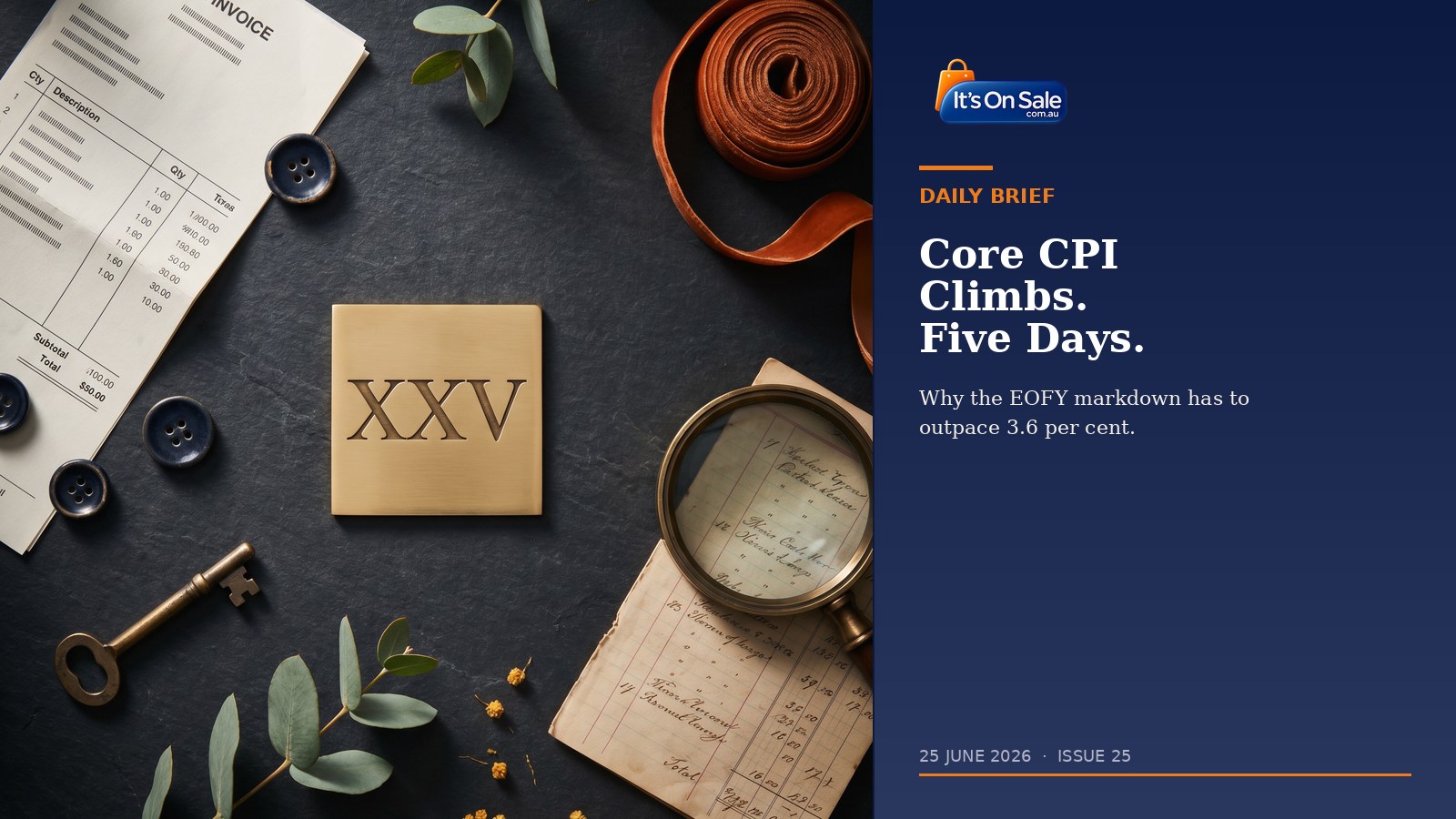 It's On Sale Daily Brief Issue 25, 25 June 2026: Six Days, Six Bills, Six Switches