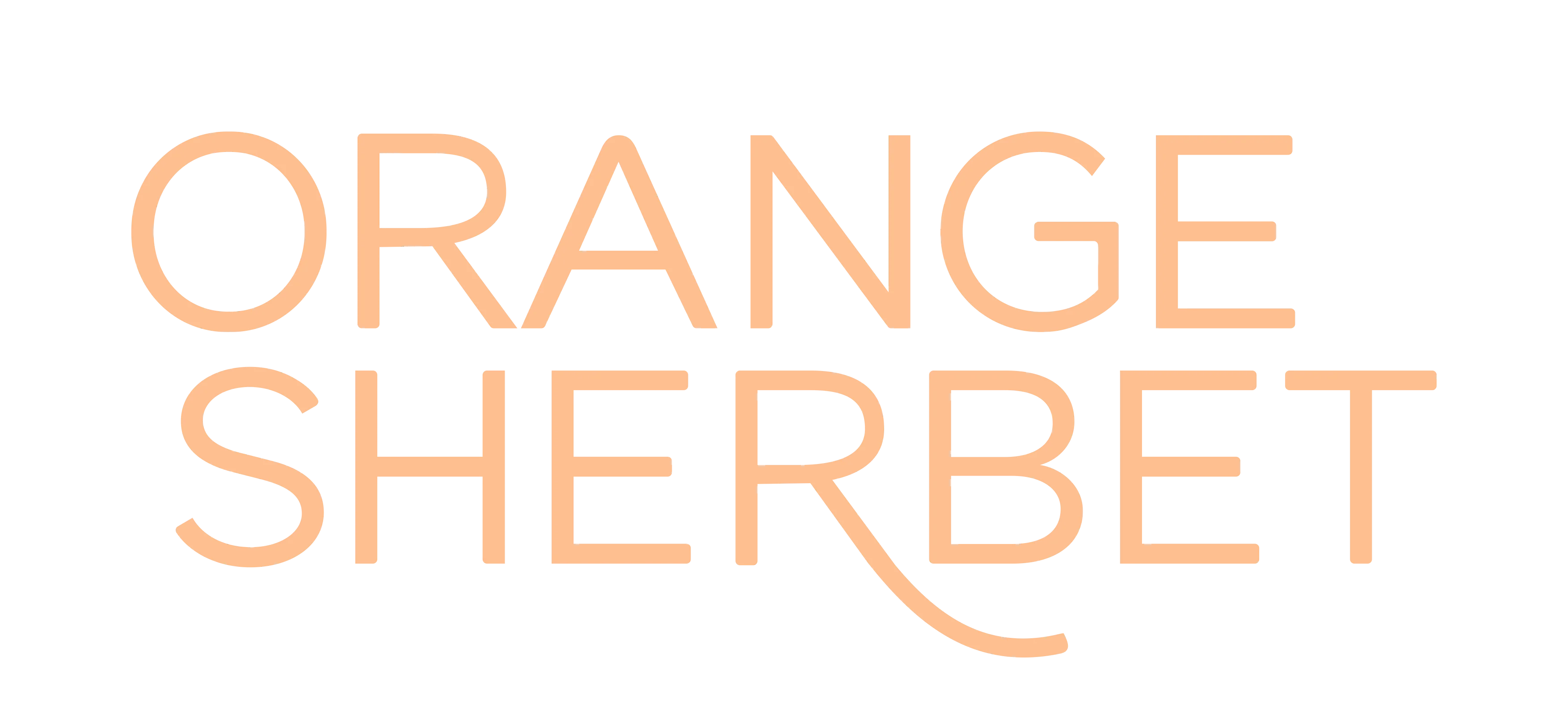 Orangesherbet